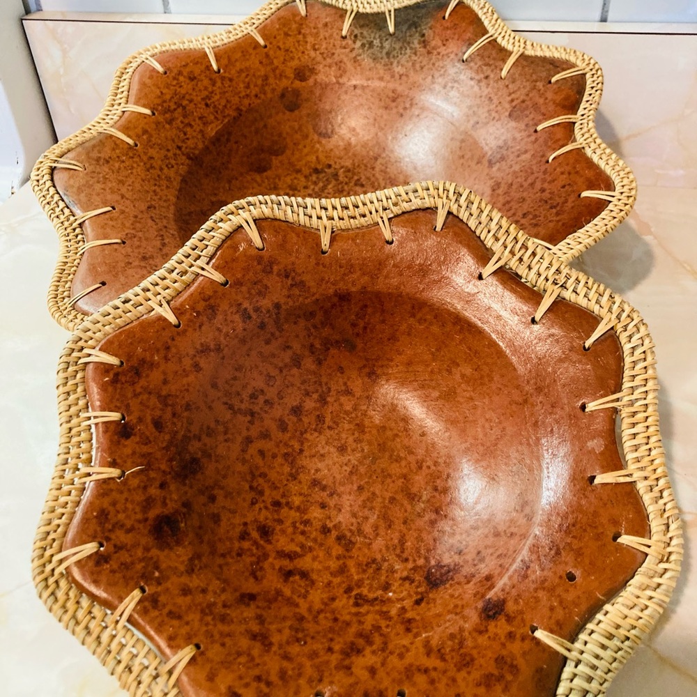 EARTHENWARE PLATES - Picture 4 of 6